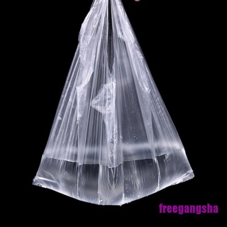 [FREG] 46pcs 15*23cm Plastic T-Shirt Retail Shopping Supermarket Bags Handles Packaging, ANGSHA (7)