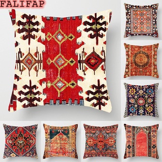 Falifap - funda de almohada (45 x 45 cm, decorativa, persa, estilo turco)