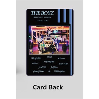 54 unids/caja THE BOYZ Photocards 2021 THE BOYZ 6o MINI álbum [THRILL-ING] LOMO Card (7)
