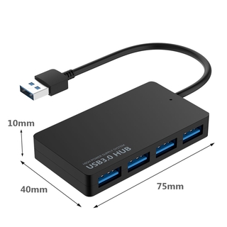 COZINHA Universal Plug and Play De Alta Velocidad 5Gbps Transferencia De Datos Externo USB 3.0 Hub Expansor/Multicolor (4)