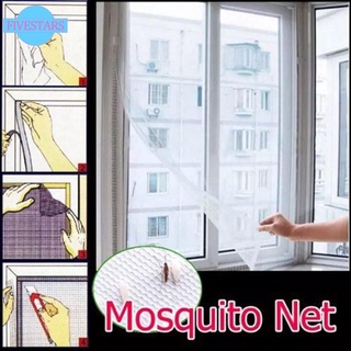 Red antimosquitos extraíble para ventana, malla de malla, insectos, moscas, malla de puerta, simplemente corte la red, fácil de caber y quitar