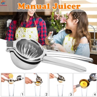 Exprimidor de limón para cocina de acero inoxidable Manual exprimidor de frutas jugo de naranja mango rápido herramienta de prensa hogar