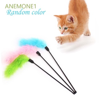 Anemone1 palo interactivo De varita De campana pluma para gatos juguetes Divertidos/Multicolor
