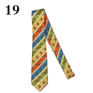 Corbatas de poliéster Unisex de 8 cm estilo navidad pajarita moda flecha tipo cuello (7)