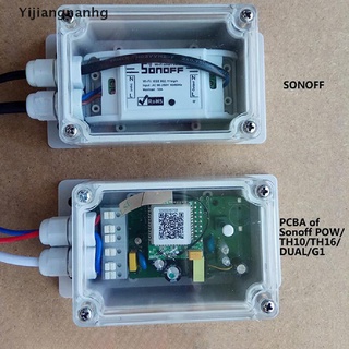yijiangnanhg sonoff ip66 impermeable caja de conexiones impermeable caso resistente al agua shell caliente (1)