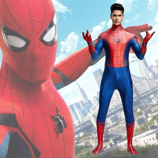 [listo stock]spider-man homecoming spider man superhero cosplay disfraz completo traje de halloween