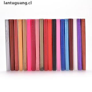 lantuguang: palo de cera de sellado de colores tradicionales para pistola de fusión, invitación de boda [cl] (9)