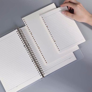 tonies a5 b5 hoja suelta cuaderno espiral cuaderno carpeta interior núcleo papel 60 hojas diario carpeta página planificador transparente notebook shell hoja suelta anillo carpeta archivo carpeta (6)