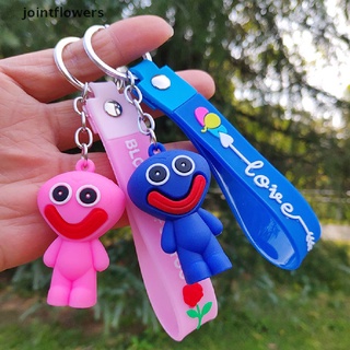 JSS Huggy Wuggy Plush Toys Keychain Poppy Playtime Game Character For Car Bag JSS