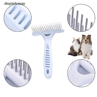 dopinkmay blanco rastrillo peine para perros cepillo corto pelo largo pelaje eliminar gato perro cepillo cl