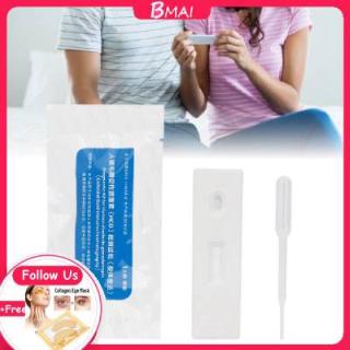 Bmai 5pcs HCG Early embarazo pruebas de tarjetas adulto mujer embarazada rápida prueba de tarjeta (1)