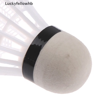 [Luckyfellowhb] 12pcs white badminton plastic shuttlecocks indoor outdoor gym sports [HOT] (4)