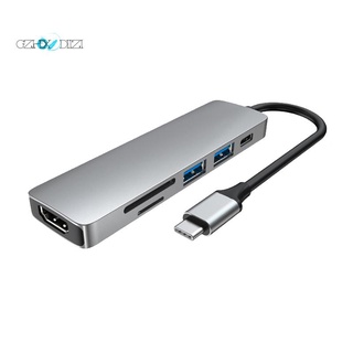 Hub USB C convertidor tipo C a HDMI Compatible 4K VGA Multi USB PD Dock Station para MacBook Pro Docking Station USB C