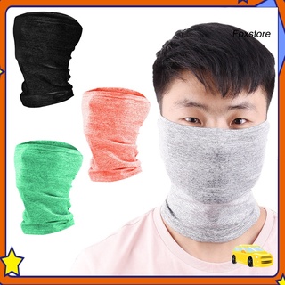 【FS】Cycling Face Cover Windproof Sweat-absorbent Sun Block Dust-proof Bandana Scarf Face Cover Neck Gaiter for Camping Fitness Running