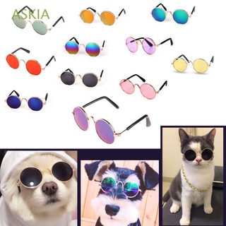 ASKIA Lindo Gafas De Sol De Moda Fotos Props Perro Gato Desgaste De Ojos Fresco Vestido Hasta Gatito Aseo Mascota Protección/Multicolor