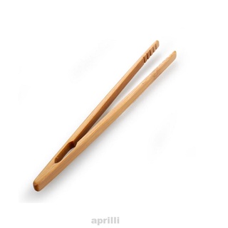 Pinzas De Cocina De Madera De Bambú Para Ensalada De Azúcar , Té