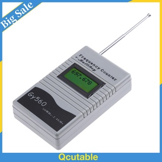 Medidor de contador de frecuencia GY560 portátil para transceptor de Radio de 2 vías GSM