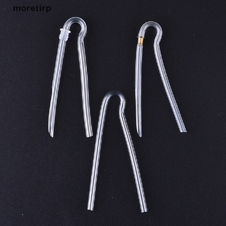 Moretirp 1Pc R Shape Preformed Bte Earmold Hearing Aid Tubes Tubing With Tube Lock CL (1)