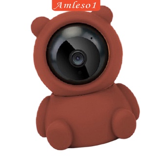 [Amleso1] cámara de seguridad IP para interiores, oso WiFi, sistema de cámara de seguridad inalámbrica infrarroja (6)