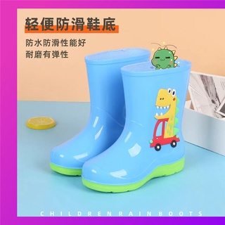 Los niños zapatos de lluvia de los hombres y las mujeres del bebé botas de lluvia antideslizante de agua ligera zapatos de goma lindos agua bfhf551.my10.28