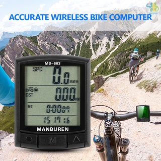 Velocímetro/Odómetro Para Bicicleta/Ciclismo Computadora De Carretera/Cronómetro Inalámbrico/Cable