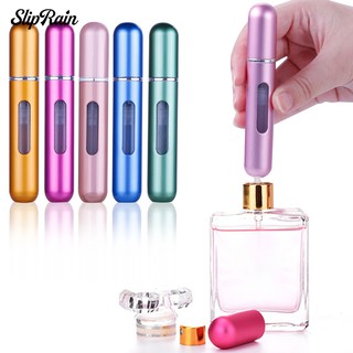 Sliprain 5ml Portátil Viaje Mini Perfume Recargable Botella Atomizador Contenedor (1)