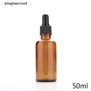 [xinghercool] nuevo 5ml-100ml ámbar vidrio líquido reactivo botella de pipeta ojo gotero aromaterapia caliente (7)