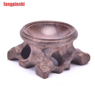 {fangpinshi}Wood Display Stand Base For Crystal Ball Sphere Globe Stone Decoration Crafts BBV