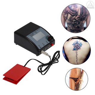1pc tatuaje fuente de alimentación pedal de pie tatuaje footswitch para interruptor de tatuaje controler equipo de tatuaje azul
