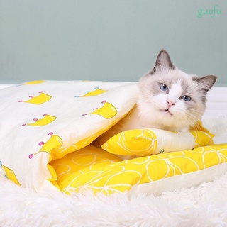 Guofu nido con almohada Para mascotas/cojín Para Gato/hogar/mascotas/invierno