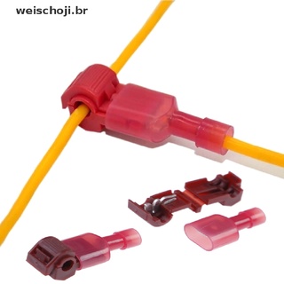 Wei 30 pzs Conectores terminales De cable De cable crimpado rápido De 0.5mm-kit De 6 mm juego De herramientas.