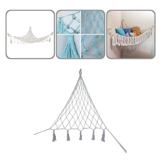 thatarerecently.cl cuerda de algodón juguete hamaca de almacenamiento añade espacio vertical juguete de malla red de gran capacidad decoración del hogar