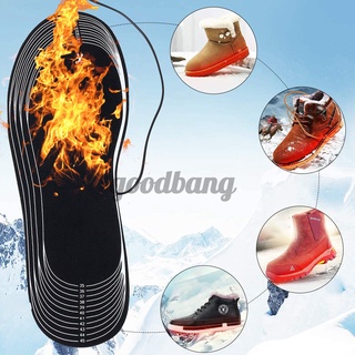 new Electric Heated Insoles Foot Warmer Heating Insole Cuttable Shoes Pads shoesbox