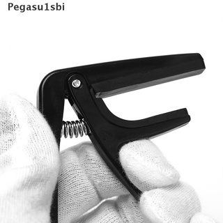 [pegasu1sbi] capo profesional de ukelele de una sola mano de cambio rápido de plástico accesorios de acero caliente