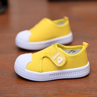 Spring and Summer Tide Children's Canvas Shoes Boys and Girls Shoes Baby Leisure Board Shoes Kindergarten Breathable Low Top Pumps Sneakers