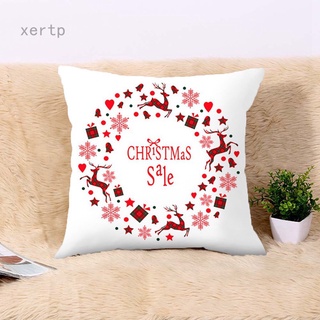 Xertp B - funda de cojín de lino de navidad, decoración del hogar, festiva (1)