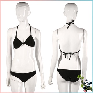 [TK] Verano De Las Mujeres Beachwear Neopren Bikini Triángulo Bandeau Push Up Traje De Baño (2)