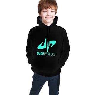 Dp Dude perfecto personalizado niños jersey con capucha moda 3D gráfico juventud sudadera con capucha única sudaderas para niños niñas
