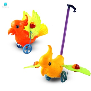 Baby Learning Walker juguetes para caminar aprendizaje de dibujos animados carro Push juguete