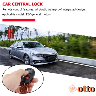 Otto - Kit de cerradura de puerta Central para coche, sistema de alarma de entrada sin llave 410/T123