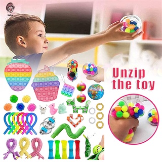 Fidget juguetes de juguete Dimple Fidget Popper juguetes Anti ansiedad Fidget juguete alivio del estrés para niños adultos (1)