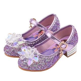 Cc&mama niñas zapatos de tacón alto 16-23cm sofía princesa Frozen zapatos de los niños solo zapatos de bebé niñas rendimiento zapatos de cristal zapatos (3)