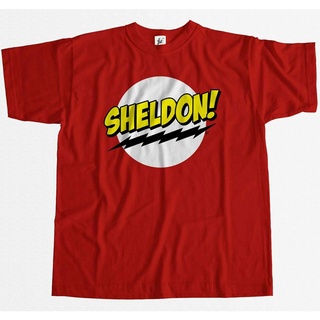 Sheldon The Big Bang Theory Character Nuevo Estilo Casual Moda Camiseta