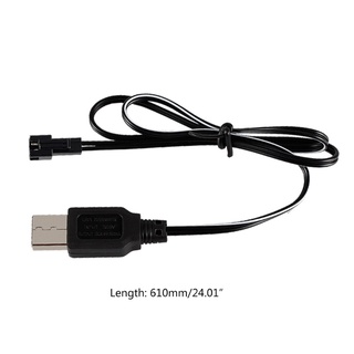 Wu 1PCS V 2P 250mA SM enchufe cargador USB con Led carga indicador lámpara para NiMH NiCD RC coche Robot juguetes batería Pack (2)