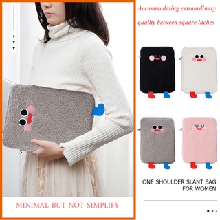 【fw】Cute Toast 11 inch Laptop Bag Tablet Sleeve Case for iPad Protective Cover