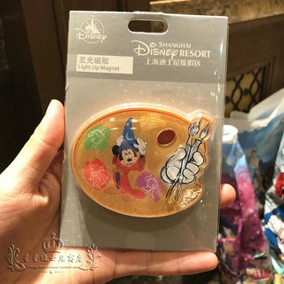 Shanghai Disney compra mago doméstico Mickey dibujos animados lindo imán luminoso refrigerador (1)