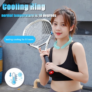 【rg】 Neck Cooling Ring Summer Heat Ice Pillow Tube Outdoor Cold Neck Pillow Cushion .