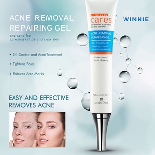 [winnie] esencia acné espinillas limpieza profunda cicatriz eliminar reparación crema facial cuidado de la piel