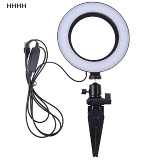 [WYL] 6 "LED anillo de luz de la lámpara Selfie cámara en vivo regulable teléfono estudio foto vídeo **
