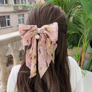 Somedaymx1 clip para el cabello con cinta Floral multicolor Coreano